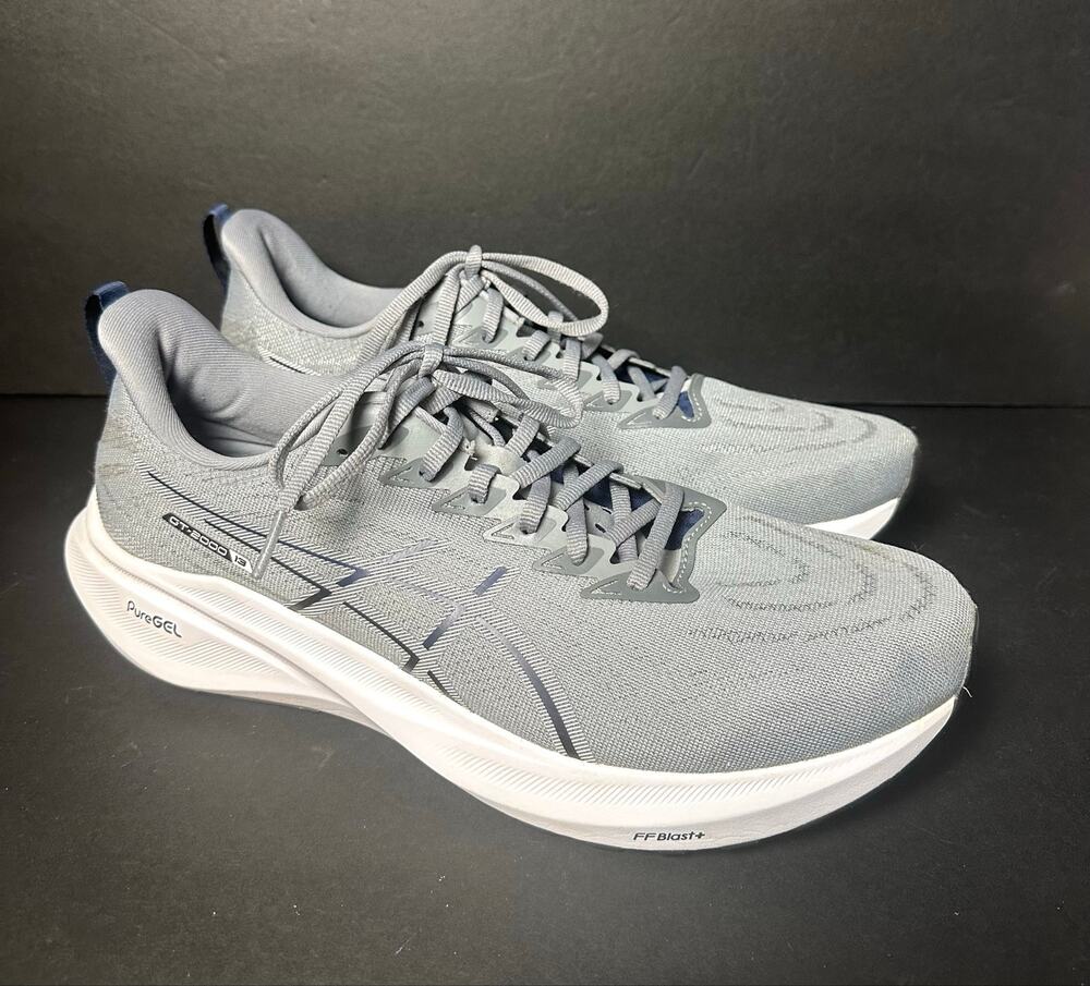 ASICS GT-2000 13 Shoes size 12 Mens Gray Stability Running Sneakers 1011B861